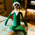 Snoop on A Stoop Christmas Ornaments Elf Doll Kids Gift Toys Creative
